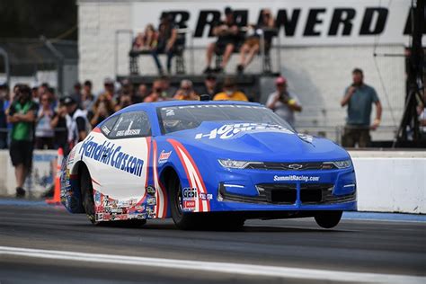 Greg Anderson Hendrickcars Chevrolet Reach Quarterfinals At