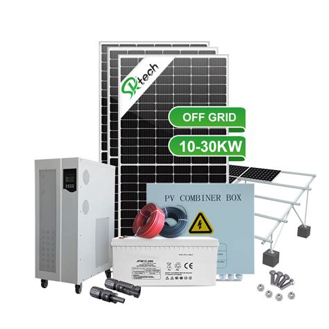 Off Grid Solar System 3kw 5kw Off Grid Home Power 10kw Solar System