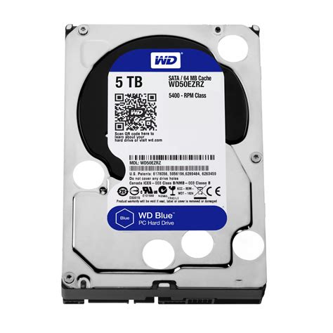 WD Blue 5TB SATAIII 6Gb S HDD Interne Festplatte 3 5Zoll 64MB 5400RPM