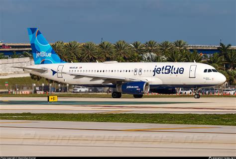 N Jb Jetblue Airbus A Photo By Maximilian Kramer Id