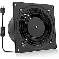 IPower Silent Inline Duct Ventilation Booster Fan 6 Inch 300 CFM Quiet