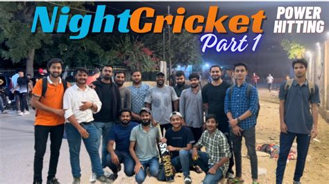 Night Cricket Tournamentcricket Vlog Cricket Tournament