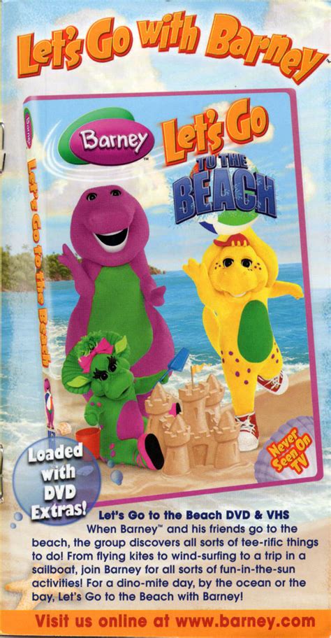 Barney: Let's Go to the Beach DVD Advert by Jack1set2 on DeviantArt