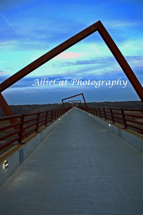 AllieCat Photography: High Trestle Trail Bridge at Night