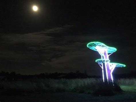 Solar Tree Sculpture Lights Up The Night With LEDs In Minnesota | Solar ...