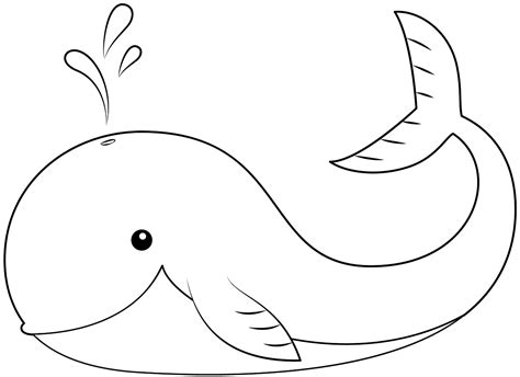 59 Whale Coloring Pages