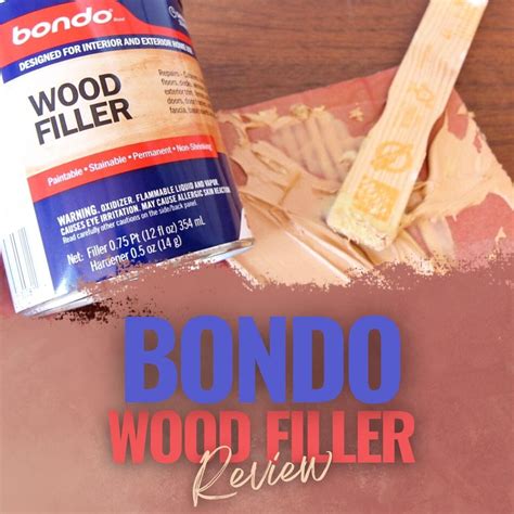 Bondo Wood Filler Review