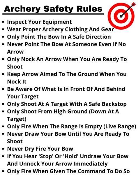 Archery Safety Top Safety Tips For Every Archer Artofit