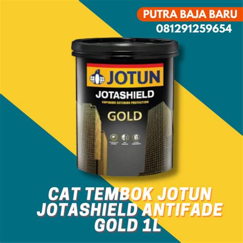 Jual Cat Tembok Jotun JOTASHIELD ANTIFADE GOLD 1L Cat Tembok Exterior