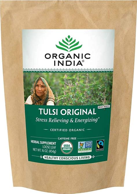 Organic India Tulsi Original Loose Leaf Herbal Tea G Pris