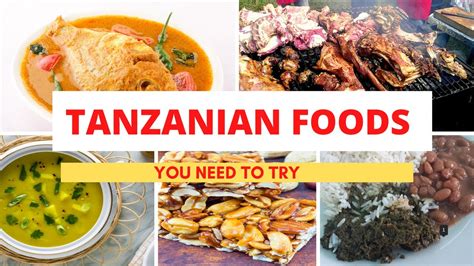 Most Popular Tanzania Foods Tanzanian Cuisine Youtube