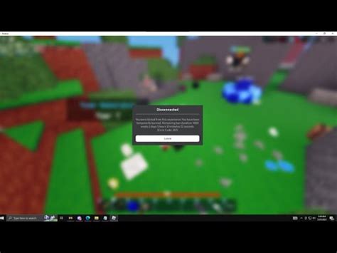 I Got Banned In Roblox Bedwars Youtube