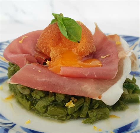 Tuorlo Croccante Asparagi E Prosciutto Iochemidivertoincucina