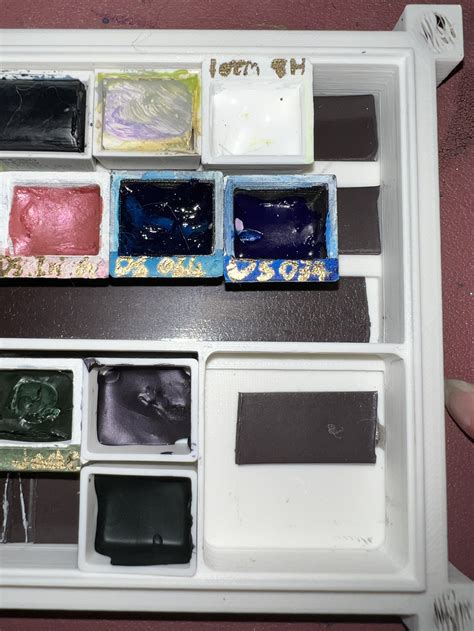 [WIP] MODULAR WATERCOLOR PANS BOX(magnetic) by Nopitynope | Download free STL model | Printables.com