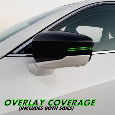 2021 2023 Acura Tlx Mirror Turn Signal Precut Tint Overlays Slickmod