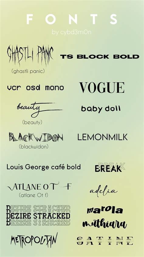 20 stylish canva font pairings – Artofit