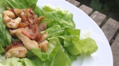 Receta De Ensalada Templada De Pollo Y Bacon