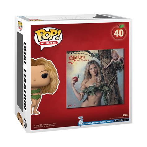 Shakira Oral Fixation Funko Pop Album Figure With Case