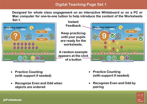 Even And Odd Numbers Recognition And Identification Teaching Resources