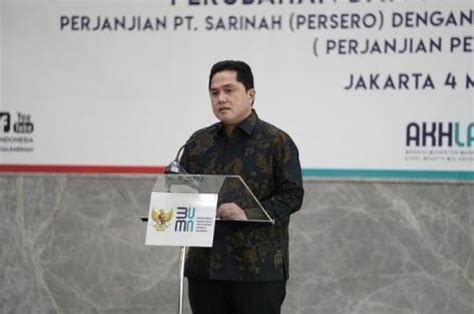 Erick Thohir Bakal Perketat Syarat Pemberian Bonus Direksi Bumn