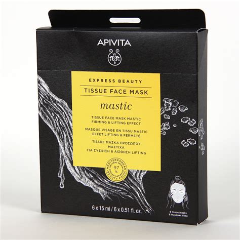 Apivita Express Sheet Mascarilla de Mástique Farmacia Jiménez