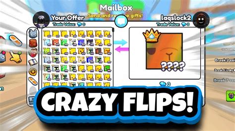 Crazy Flips Trading Montage Pet Simulator Youtube