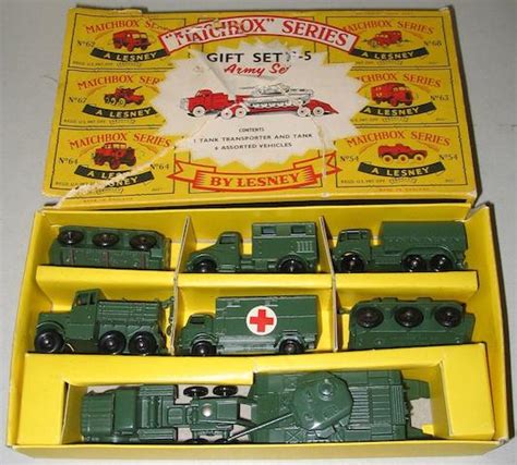 Bonhams Matchbox T Set G5 Army Set