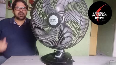 Como Consertar Ventilador MONDIAL Turbo 50cm YouTube