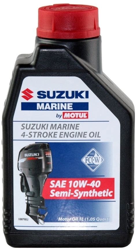 Suzuki Marine Stroke Engine Oil Sae W Semi Synthetic L Muziker