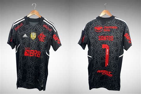 Flamengo Camisa De Goleiro Tam M N Santos Brech Do Futebol