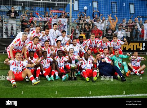 Saint Petersburg Russia 12th July 2023 The Football Players Of FC