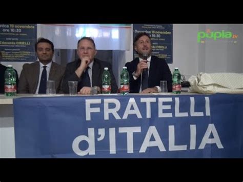 Aversa CE Fratelli D Italia Inaugura Nuova Sede Col Viceministro