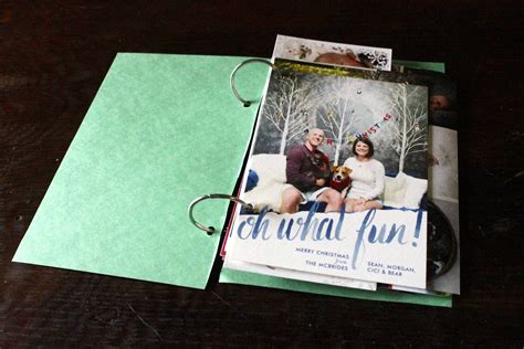 How We're Storing our Holiday Cards