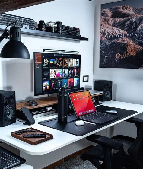 Home Studio Setup Home Office Setup Home Office Design House Design