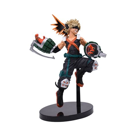 Seekfunning My Hero Academia Bakugou Katsuki Pvc Action Figure For