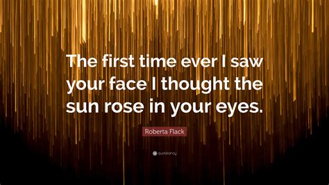 roberta flack the first time i saw your face 8