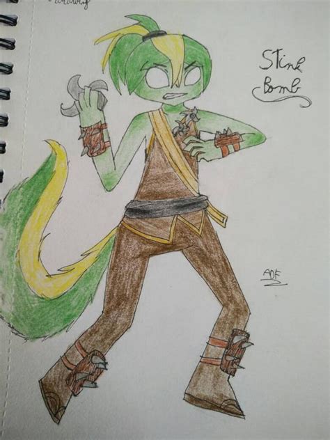 stink bomb girl by GalacticAbys on DeviantArt