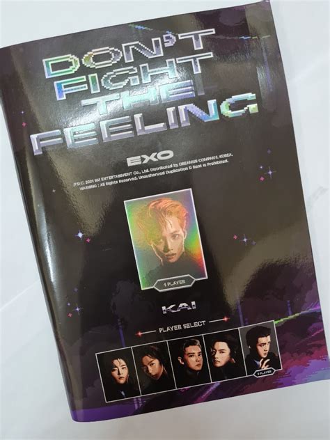 Kai Exo Special Album Don T Fight The Feeling Expansion Ver