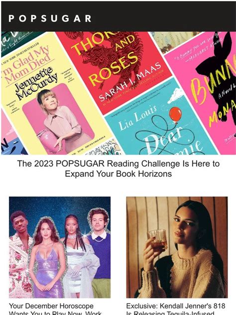 Popsugar The 2023 Popsugar Reading Challenge Is Here To Expand Your