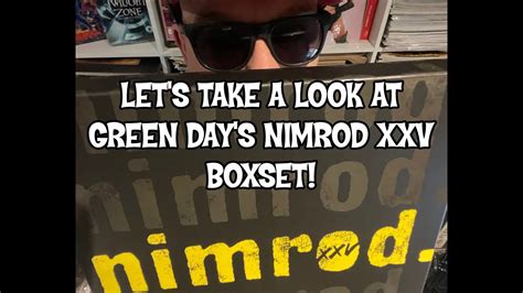 GREEN DAY Nimrod XXV Unboxing YouTube