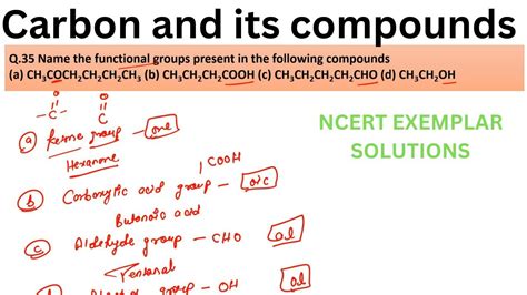 Name The Functional Groups Present In The Following Compound A