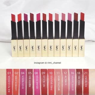 Ysl Rouge Pur Couture Rpc The Slim Matte Lipstick Slim Sheer Matte