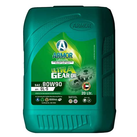 Масло трансмиссионное Armor Ultra Gear 80W 90 GL 5 канистра 20л