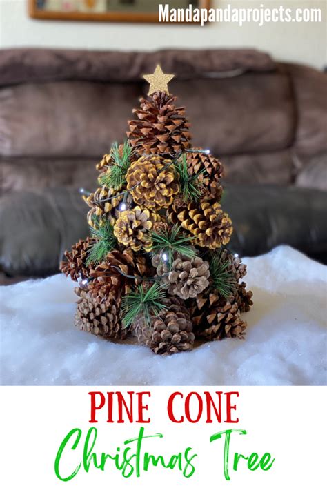 Pine Cone Christmas Tree Manda Panda Projects