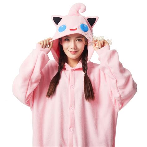 Jigglypuff Costume Onesie Cute & Easy Halloween Cosplay Idea - Luckyonesie