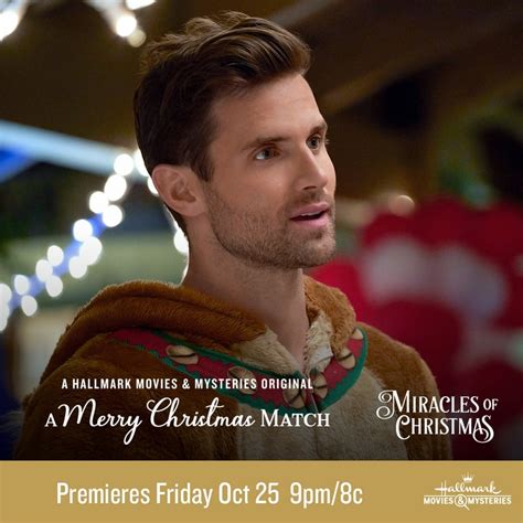 Hallmark Movies & Mysteries Premiere of "A Merry Christmas Match"