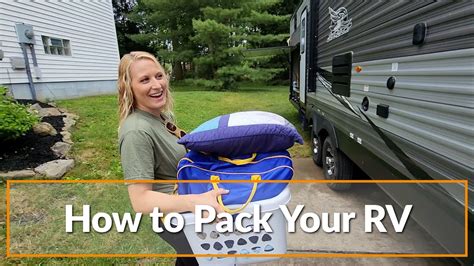 How We Pack And Unpack Our Rv Before And After Camping Rv Packing For