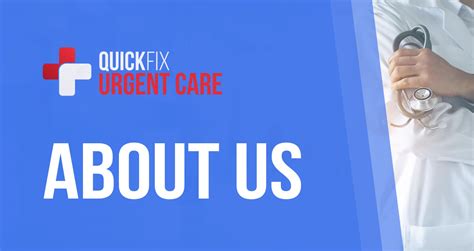 About Quickfix Urgent Care