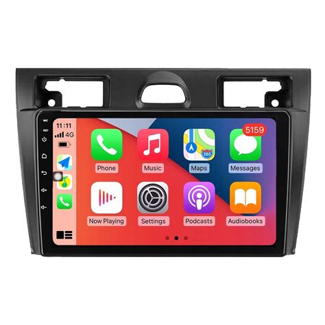 Radio Nawigacja GPS CarPlay Android Auto Dla Ford Fiesta Mk 5 Mk5 2002