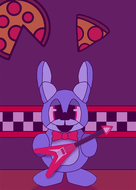 🐰 Bonnie The Bunny Poster 🐰 Five Nights At Freddys Amino